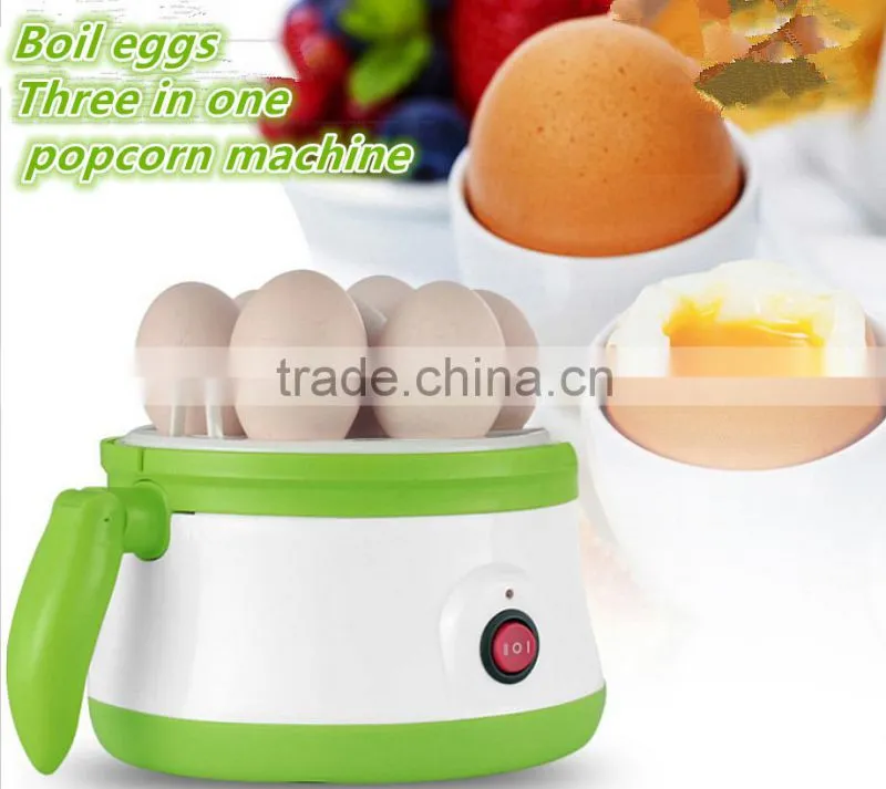 Household popcorn machine , multifuctional popcorn machine can pop corn, boil egg, fry egg and meat only USD11.9