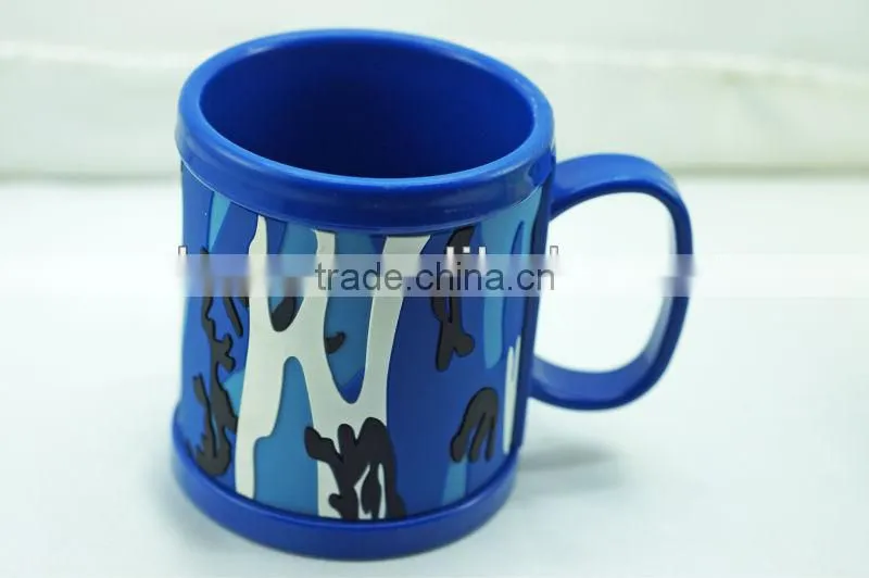 Unique exquisite craft 3D soft pvc rubber mug