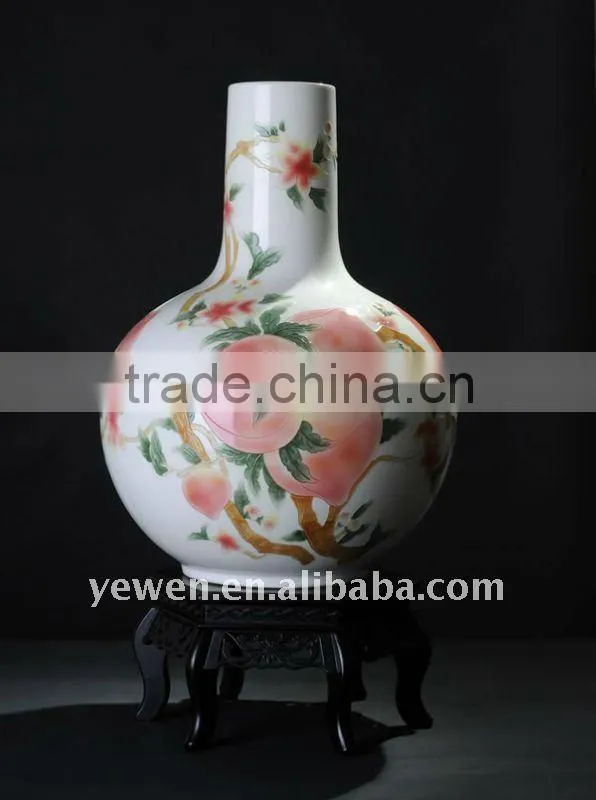 ceramic flower vase