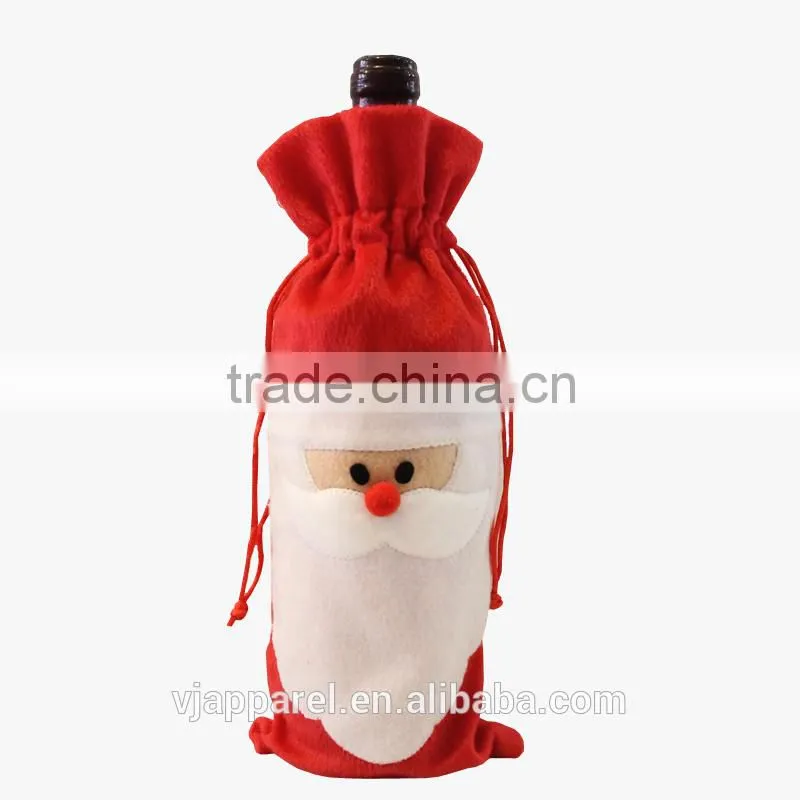 Christmas Santa Wine Bottle Cover