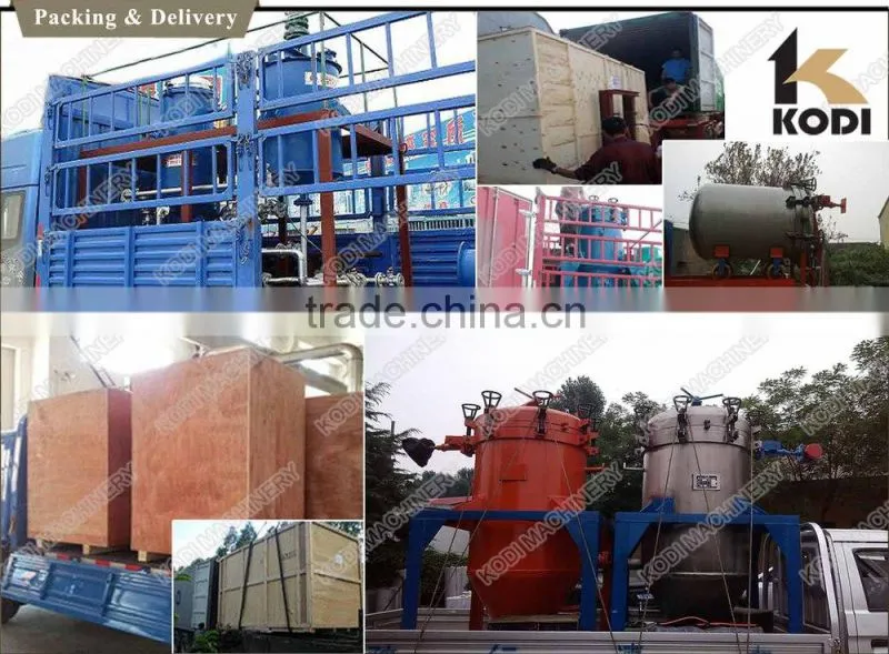 KODI High Efficiency Vertical Pressure Sunflower Oil Leaf Filter