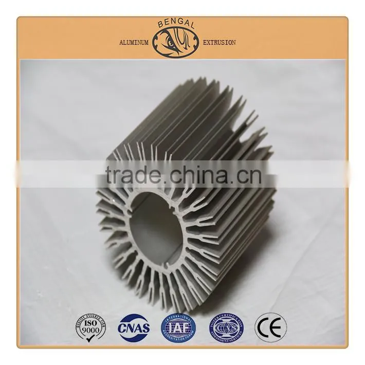 Aluminum Profile for LED Bulb Heat Sinks