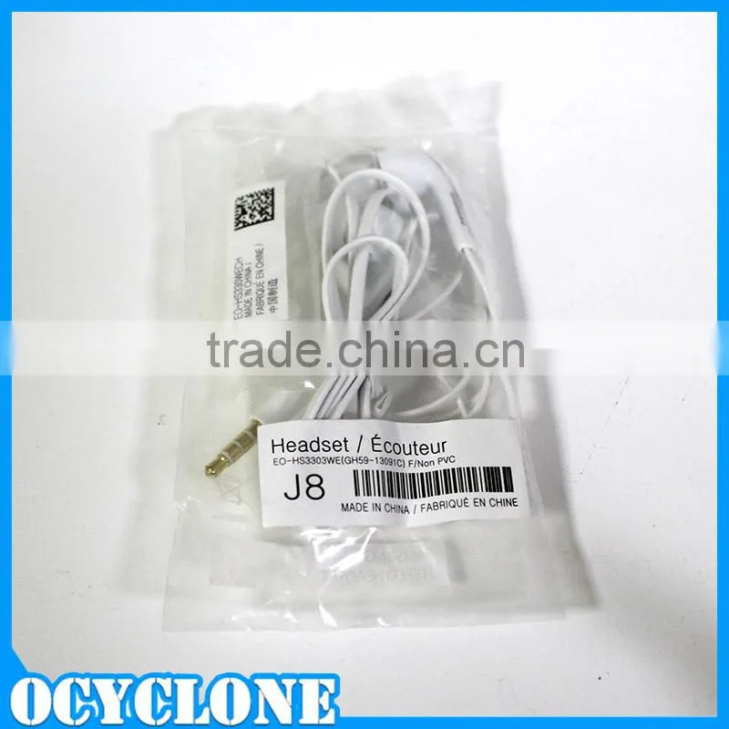 3.5mm original stero earphone for samsung galaxy note 3 s4 s5 note 4 with high quality