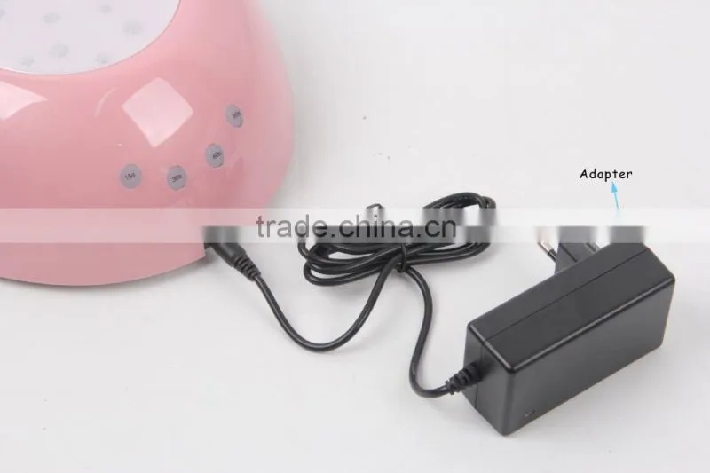 Professional Salon Equipment Pink ABS Housing Mirror Reflector CCFL Nail LED UV Lamp
