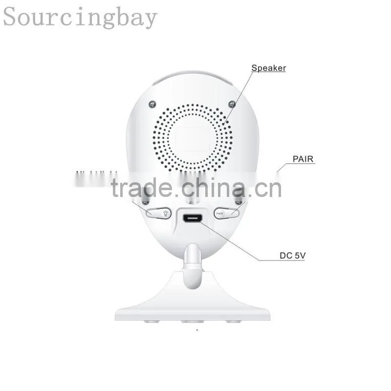 with Infrared Night Vision 3.5" Portable Wireless 2.4 GHz Video Baby Monitor