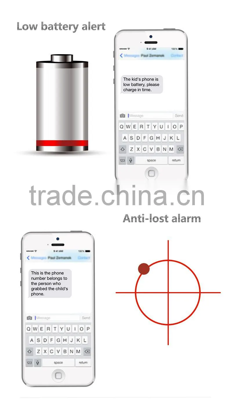 2015 New Arrival Smart GPS kids Tracker With long standby battery For Anti-lost