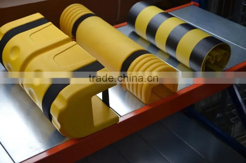 upright plastic protectors selective pallet racking, Plastic Column Protector, China great brand