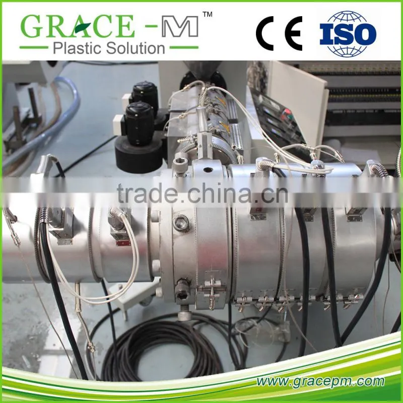 110mm HDPE plastic pipe extrusion machine