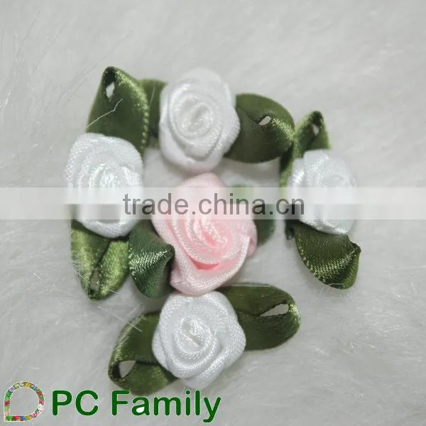 Clothing ornament adult bows and ribbons make ribbon rose