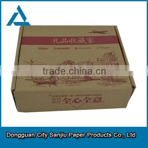 custom design print paper display box carton box corrugated box