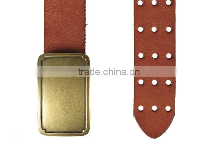 New fashion design automatic buckle leather belt