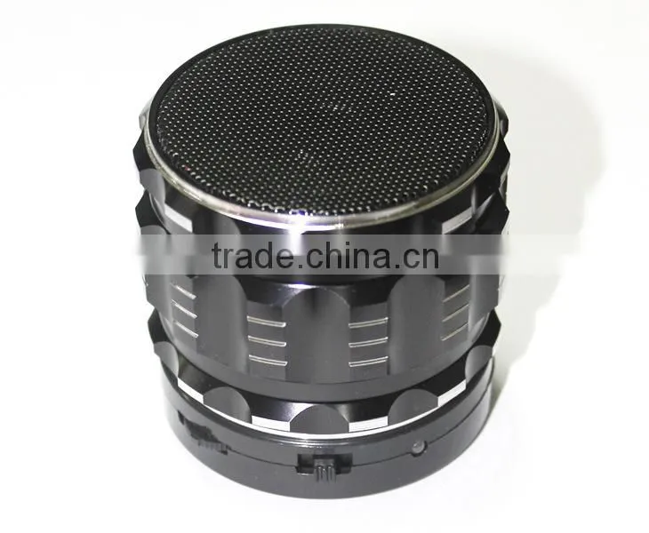 Portable mp3 player speaker with sd card slot and usb flash drive slot for mobile, for laptop, for desktop