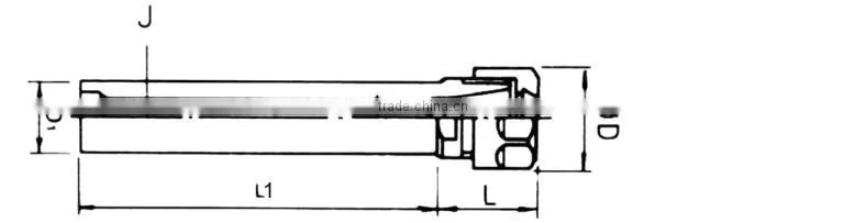 C16 ER Collets Extension Bar