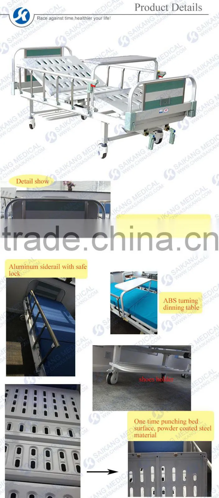 Cheap Cheap Manual Hospital Bed