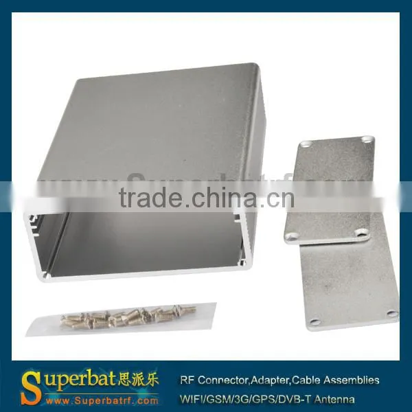 Extruded Aluminum Portable Generator Enclosure with End Plate