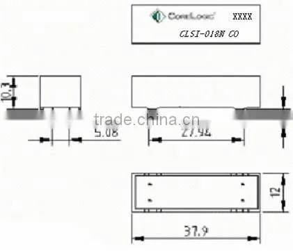 VDSL2 over ISDN Splitter Module