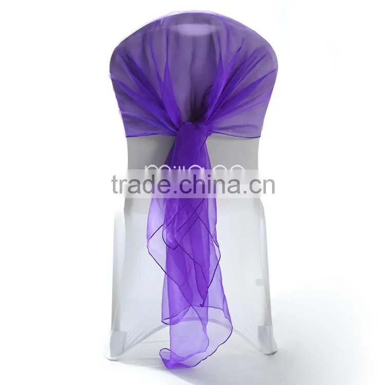 Organza chair sash