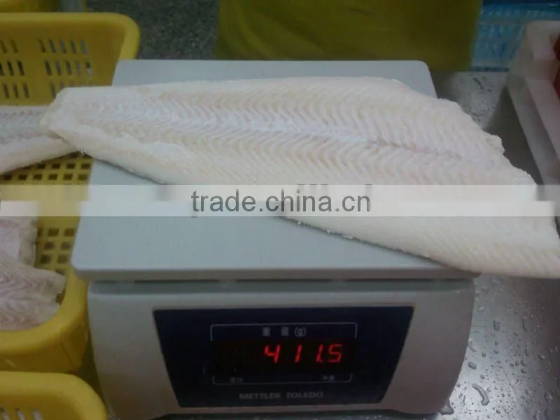 frozen pacific and Greenland halibut fillet