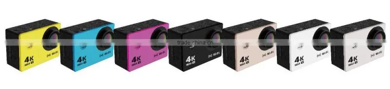 2016 New Product 4K /30FPS action camera 1080p 60fps wifi sport cam cheap action camera waterproof