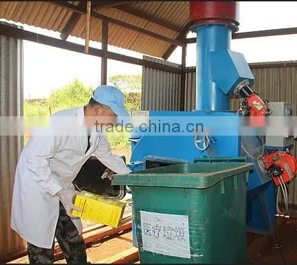 second burn Medical Garbage Incineration equipment