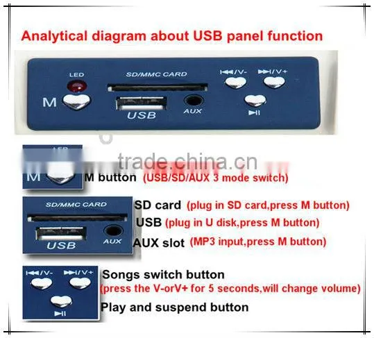 MP3+12v DC JACK+ usb speaker