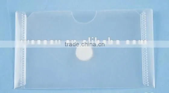 TRANSPARENT PVC MINI CARD BAG