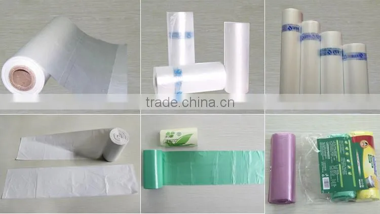 Supermarket custom wrap printing plastic bags