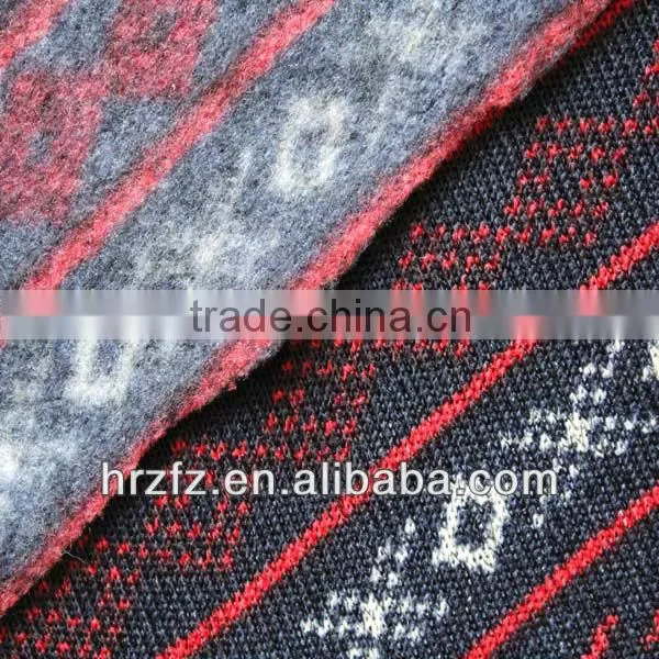 100% polyester Chinese wind wool flannel