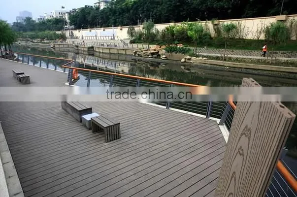 Durable Hollow WPC Decking Floor