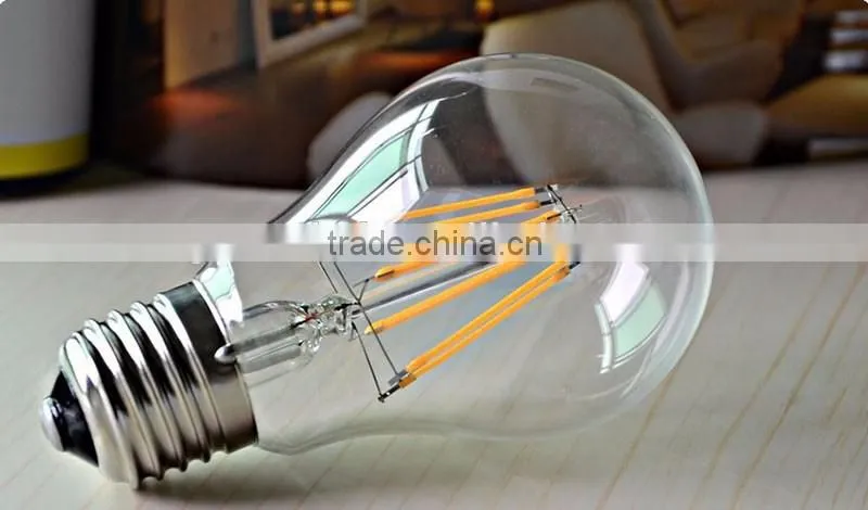 Cheapest A60 A19 led filament light lamp dimmable filament led bulb