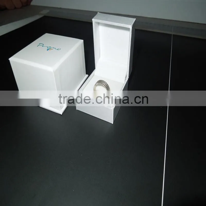 Crazy Selling New Design small White plastic jewelry box