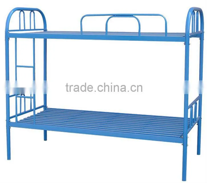 metal double bunk bed for school