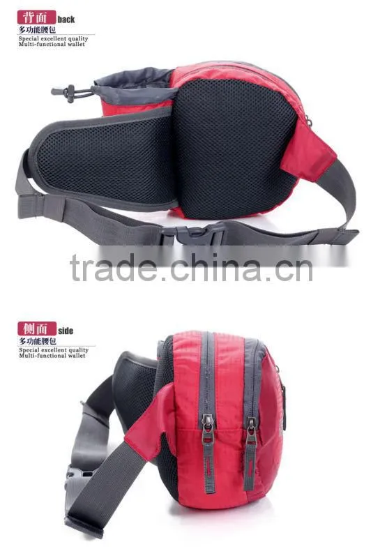2016 fashion high quality sport outdor waist bag wholesale