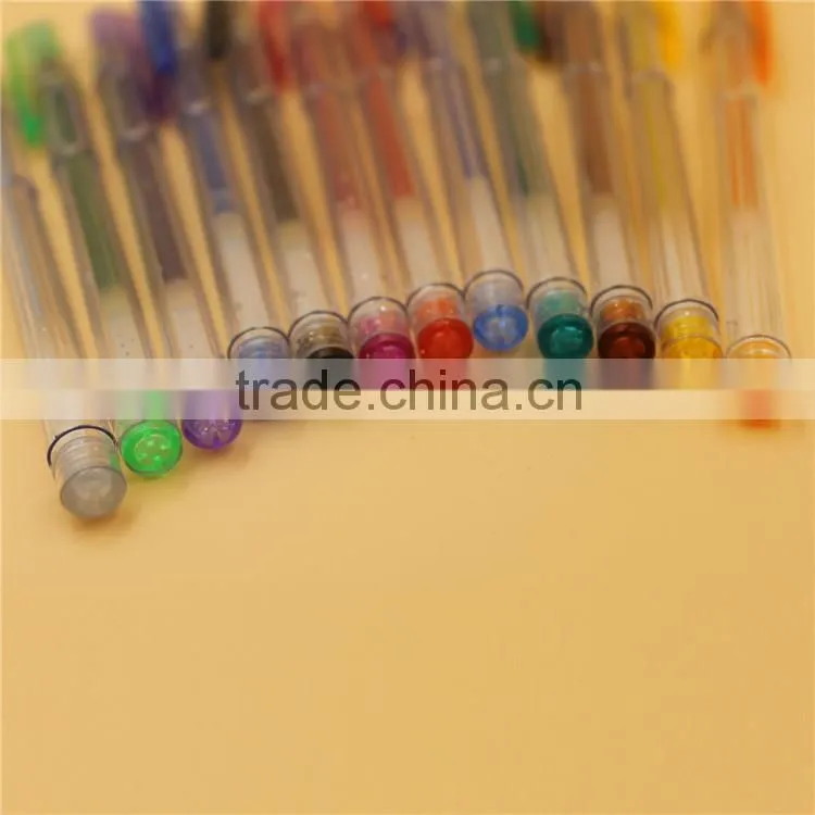 rainbow gel ink pen set (G-100)