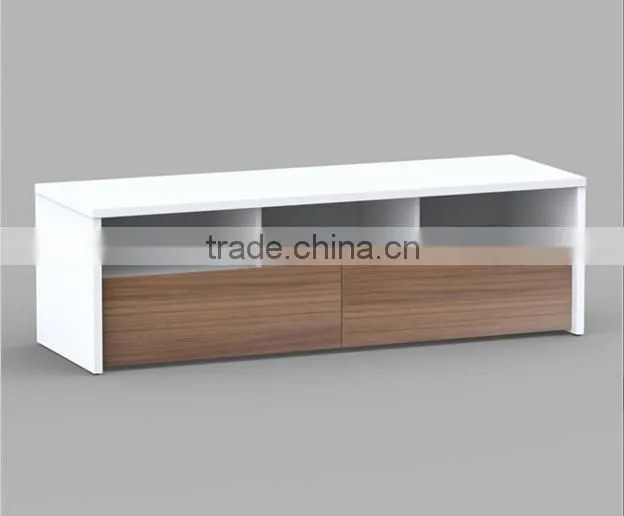 TV-2334 New Modern Glass Top TV stands with drawers