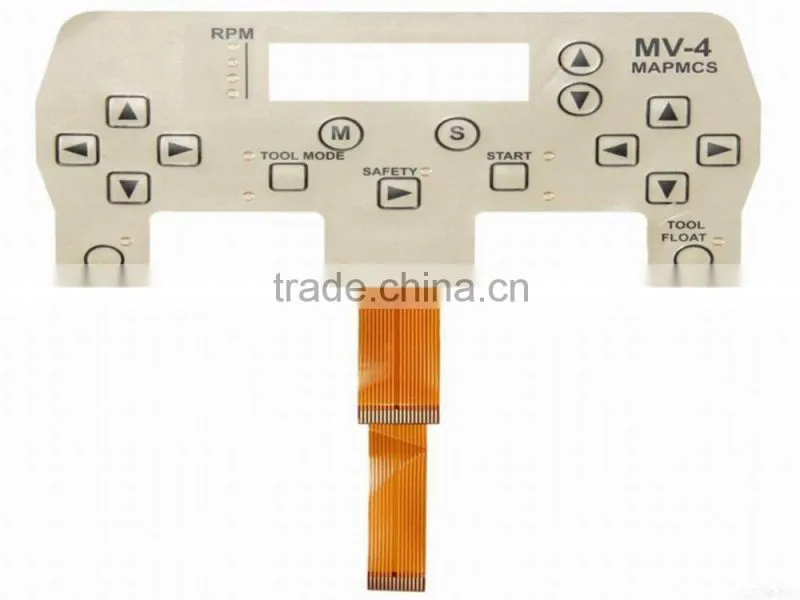Flexible printed circuit board with membrane switch supplier