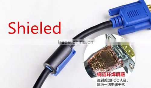 5FT 5 FT 15 PIN SVGA SUPER VGA Monitor M M Male 2 Male Cable BLUE CORD FOR PC TV