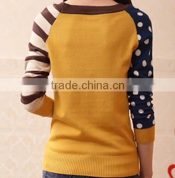 Women Sweater Long Sleeve Pullovers Knitting Casual Sweaters