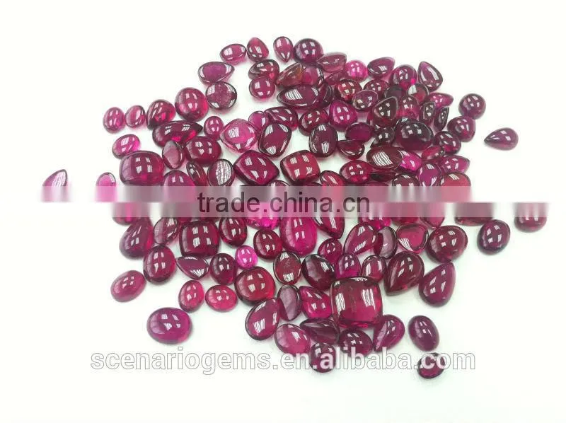 #SZZZ Natural Multi-Shape Free Sizes Cabs Loose Gemstone Rubellite Cabochon