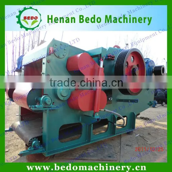 China 7 - 9 ton Capacity metal wood chipper machine, Wood Drum Chipper for fiber - board plant 008613253417552