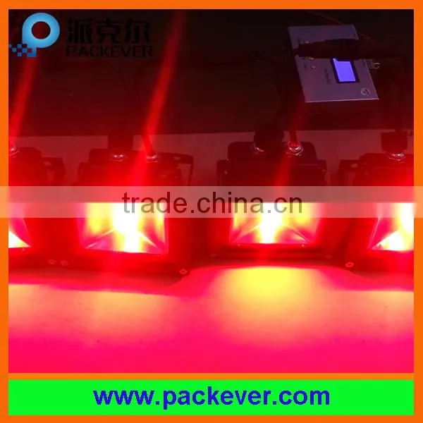 Rainproof IP65 24VDC RGB color 10W DMX washer