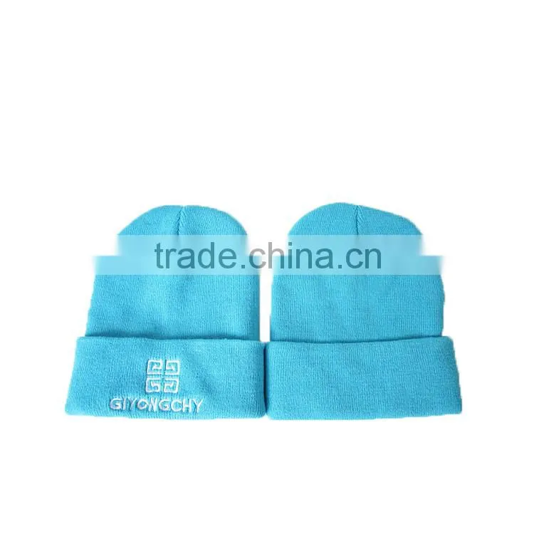 winter hats with bill custom design cuffed winter beanie hat for women