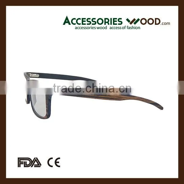 2016 Hot Sale Wood Optical Glasses with Polarized Lenses High Quality Optical Glasses