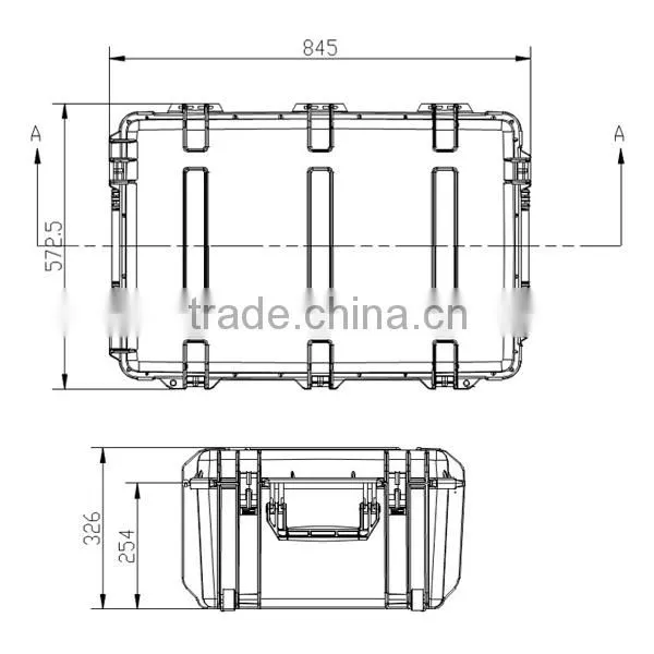 plastic carrying case injection moulding mold