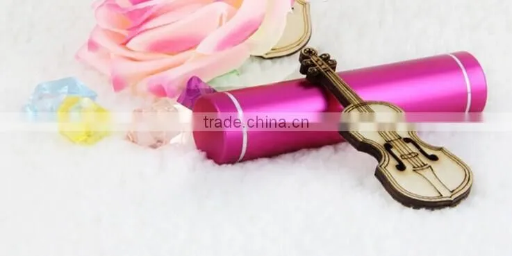 Aluminium Alloy Powerbank with LED Light 2200mah Power Bank