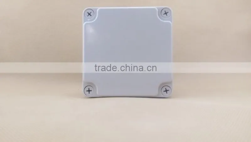 Factory direct sale ABS/PC waterproof Plastic busbar electrical junction box board 100*100*75