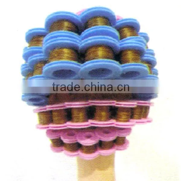 professional salon hair curling plastic perm rods