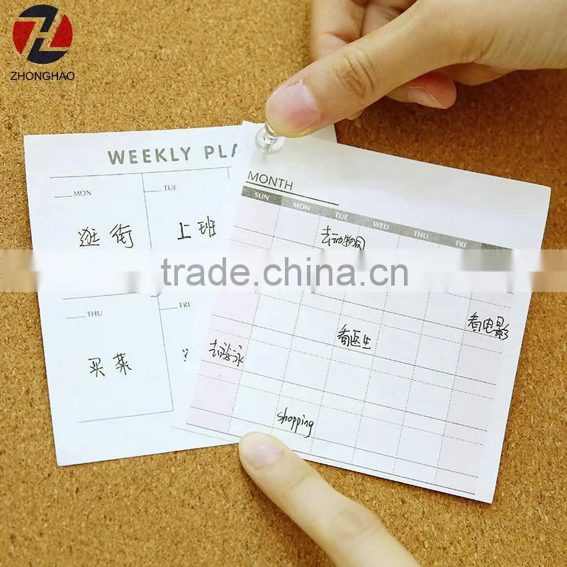 New product simple design unique daily plan notepad