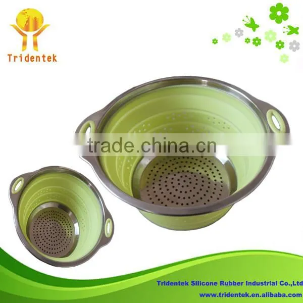 Bestselling stainless steel and silicone food steamer