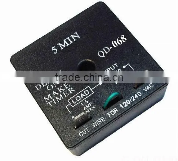 QD100/101/068 time delay on make ( 3 or 5 minutes fixed, .03-10 minutes adjustable)